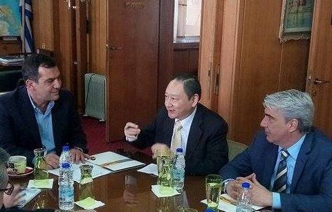 Στο Επιμελητήριο Εύβοιας ο πρέσβης της Ταϊβάν