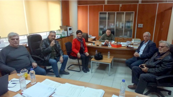 ΨΑΧΝΑ ΕΥΒΟΙΑΣ: Κλιμάκιο στελεχών του ΣΥΡΙΖΑ επισκέφτηκε το Πανεπιστήμιο