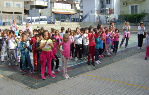Αθλητές των Special Olympics στο 12ο Δημοτικό Σχολείο Χαλκίδας