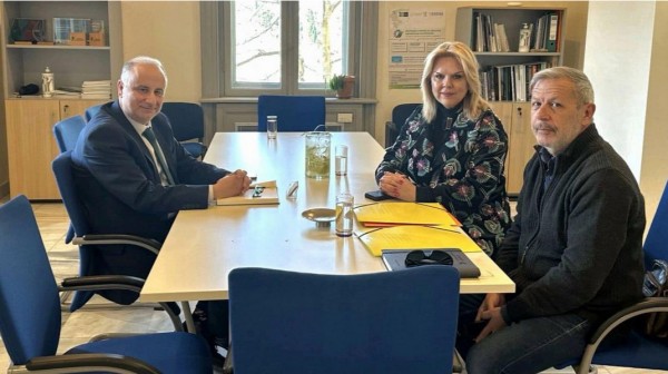 ΔΗΜΟΣ ΧΑΛΚΙΔΕΩΝ: Η Δήμαρχος συναντήθηκε με τον πρόεδρο του Πράσινου Ταμείου