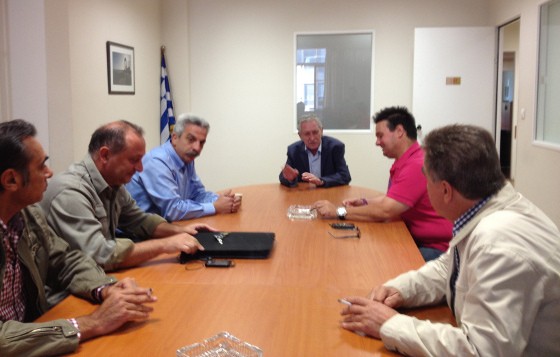 Συναντήθηκαν και με τον Φώτη Κουβέλη