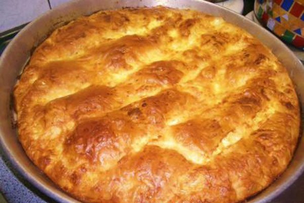 Τυρόπιτα με ανθότυρο