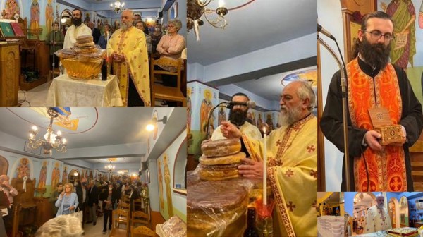 ΛΟΥΤΡΑ  ΑΙΔΗΨΟΥ: Πανήγυρη με ευλογημένο φαγητό για τον Όσιο Ιωάννη Ρώσο