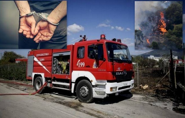 ΕΥΒΟΙΑ: Δύο συλλήψεις για πυρκαγιές στην Ερέτρια και στους Τσακαίους Καρυστίας