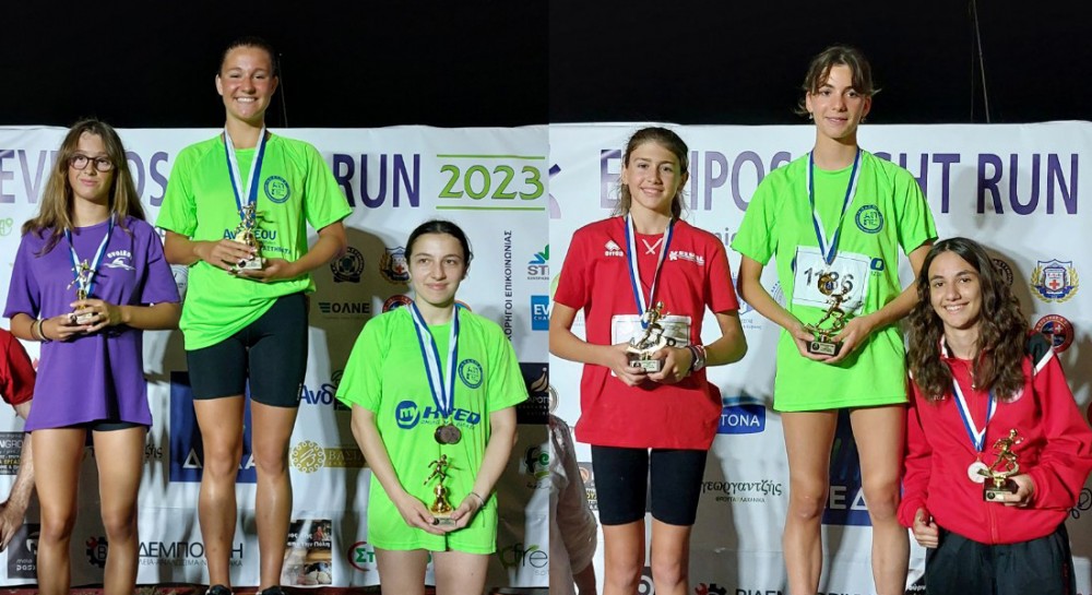 EVRIPOS NIGHT RUN 2023: Ο ΕΥΒΟΪΚΟΣ ΓΑΣ χάρηκε τη συμμετοχή με 160 αθλητές και 22 εθελοντές!