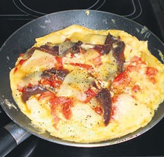 Σαγανάκι παστουρμά