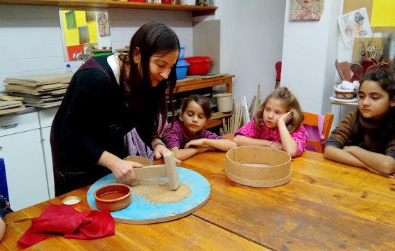 Επίσκεψη μαθητών στο Εργαστήρι Τέχνης Χαλκίδας