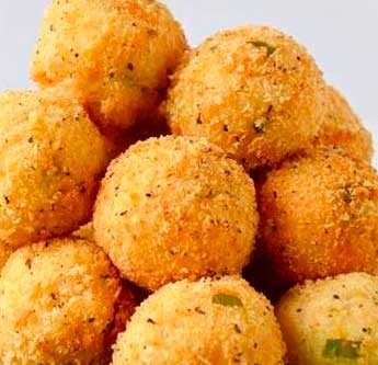 Πατατοκροκέτες με γραβιέρα και ρίγανη