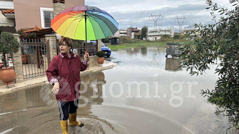 ΛΙΑΝΗ ΑΜΜΟΣ-ΧΑΛΚΙΔΑ: Πλημμύρισαν στο νερό και τις ακαθαρσίες (VIDEO)