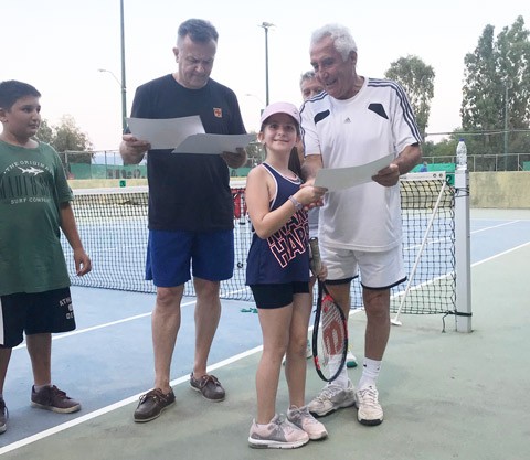 Ομιλος Αντισφαίρισης Χαλκίδας: Εμαθαν τένις και το έδειξαν