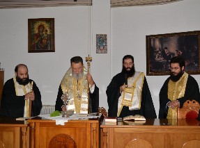 Αγιασμός στη Σχολή Νοηματικής Γλώσσας της Ιερής Μητρόπολης Χαλκίδας