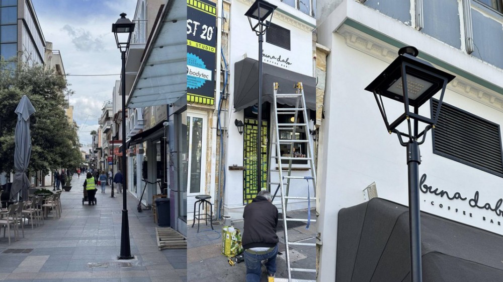 ΧΑΛΚΙΔΑ: Νέος ηλεκτροφωτισμός σε τμήμα της οδού Αβάντων