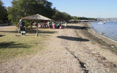 Καθάρισαν την παραλία Αγίου Νικολάου