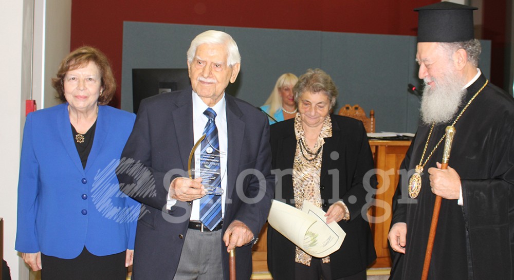 ΧΑΛΚΙΔΑ: Τιμήθηκε ο Άγγελος Πνευματικός