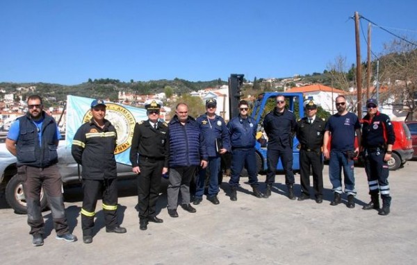 ΛΙΜΝΗ: Το Λιμεναρχείο έκανε άσκηση ετοιμότητας για περιστατικό ρύπανσης