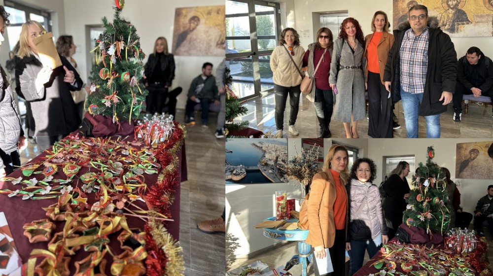 Πήγε με δώρα η αντιδήμαρχος στη γιορτή του ΕΝ.Ε.Ε.ΓΥ.Λ Χαλκίδας