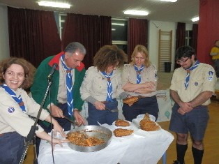 Οι Ναυτοπρόσκοποι της Αρτάκης έκοψαν σπιτική πίτα