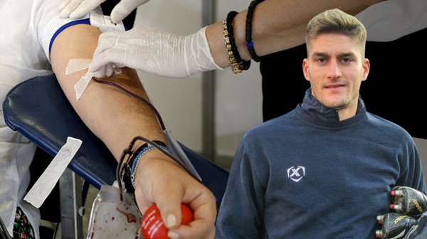 ΓΙΑΝΝΗΣ ΑΓΡΙΟΔΗΜΟΣ: Νέα αιμοδοσία στο Νοσοκομείο Χαλκίδας