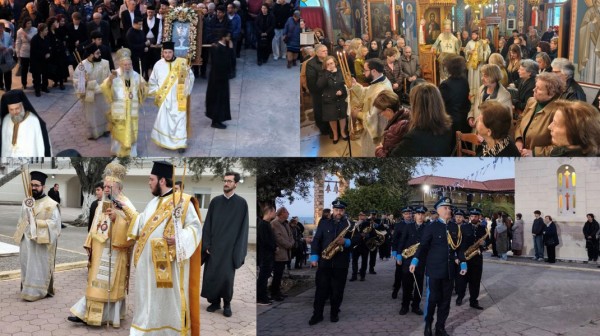 ΧΑΛΚΙΔΑ: Λαμπρός εορτασμός για την Ζωοδόχο Πηγή στην Έξω Παναγίτσα