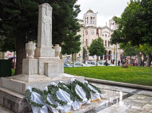 Χωρίς ήχο η εκδήλωση για την εθνική επέτειο στο Ηρώο του Αγίου Νικολάου Χαλκίδας