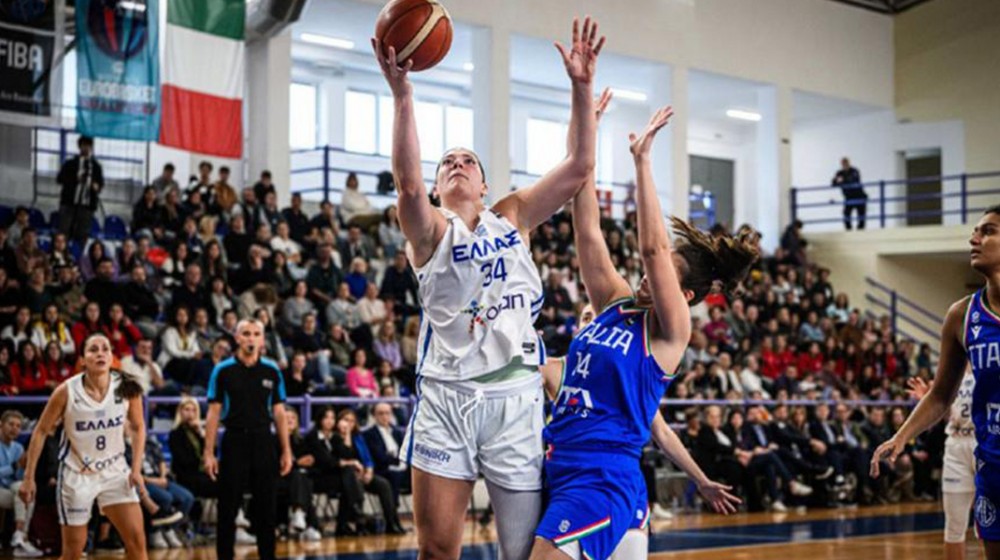 ΕΛΛΑΔΑ-ΙΤΑΛΙΑ 56-45: Πάρτι στη Χαλκίδα με κορυφαία την Φασούλα!