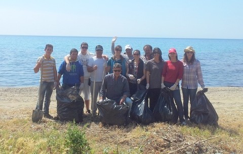 Καθαρίζουν την Κάρυστο σε μία μέρα