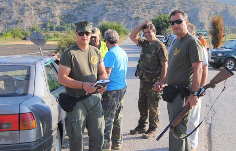 Έκαναν έλεγχο σε 250 κυνηγούς στην Κωπαΐδα