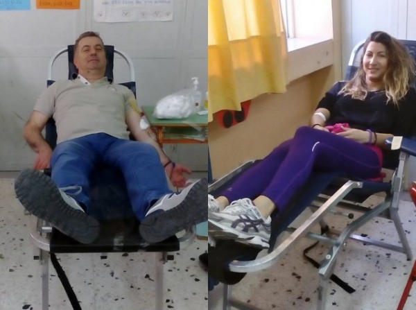 Οι δάσκαλοι και οι νηπιαγωγοί της Χαλκίδας δίνουν το αίμα τους
