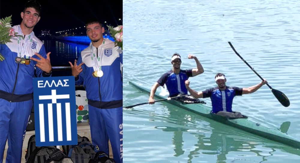 KAYAK SPRINT: Τρεις φορές ...χρυσός στο Αζερμπαϊτζάν ο Χαλκιδέος Κώστας Μεταξάς