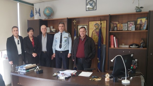 ΧΑΛΚΙΔΑ: Εθιμοτυπική επίσκεψη της Ένωσης Αποστράτων στη Διεύθυνση Αστυνομίας Ευβοίας