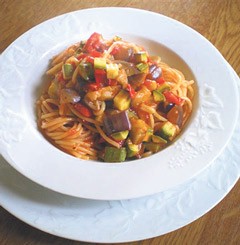 Σπαγγέτι με λαχανικά