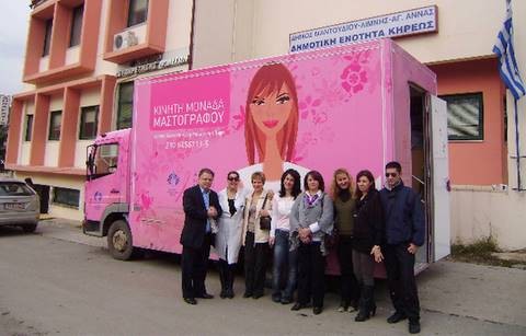 Στη Λίμνη σήμερα και αύριο ο κινητός μαστογράφος