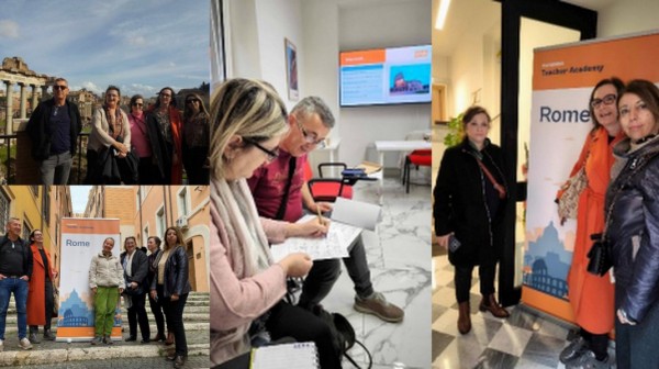 Στη Ρώμη πέντε εκπαιδευτές από το Σχολείο Δεύτερης Ευκαιρίας Αλιβερίου