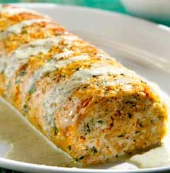 Ρολό με κιμά κοτόπουλου