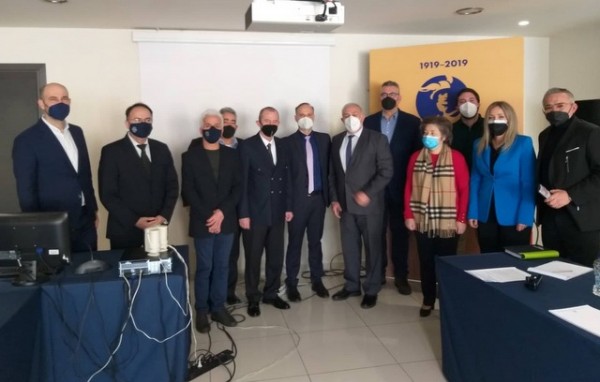 Ο Γιάννης Μαραγκός στην πρώτη συνεδρίαση της  Επιτροπής Παρεμπορίου και Παραοικονομίας