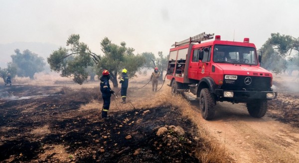 Πολύ υψηλός κίνδυνος πυρκαγιάς στην Εύβοια την Παρασκευή 25 Αυγούστου