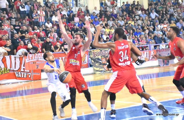 BASKET LEAGUE: Απορρίφθηκε η ένσταση του Προμηθέα - Την Τετάρτη Ολυμπιακός-Κύμη στο ΣΕΦ