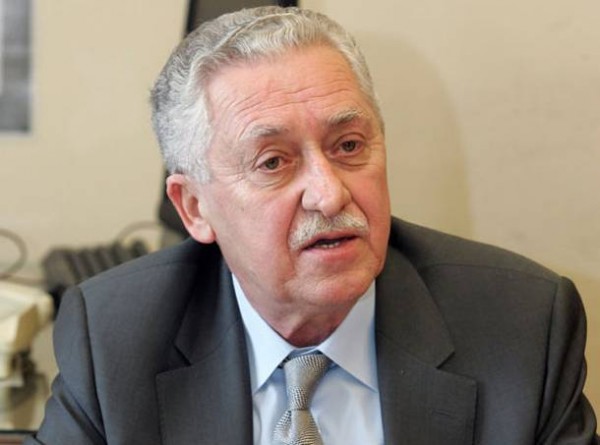 Ο Κουβέλης στη Χαλκίδα