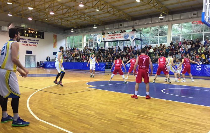 ΓΣ ΚΥΜΗΣ-ΛΕΥΚΑΔΑ 79-69: Αναψε πάλι πράσινο για την κορυφή