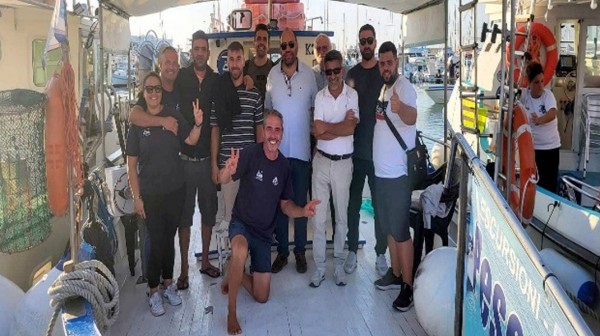 Τέσσερις ψαράδες από την Εύβοια σε εκπαιδευτική επίσκεψη στη Σαρδηνία