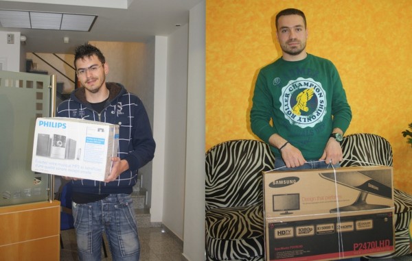 Πήραν τα δώρα τους οι νικητές του διαγωνισμού για το καλύτερο ανέκδοτο