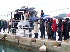 Θεοφάνεια με ομπρέλες