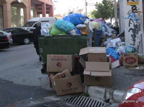 Xαλκίδα: Θα μαζέψουν τα σκουπίδια σήμερα το βράδυ