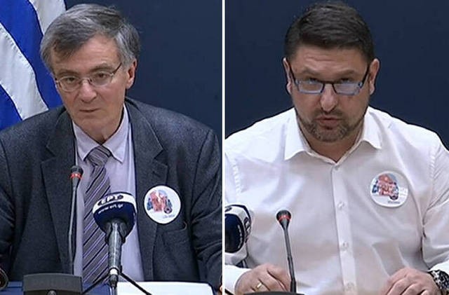 Εκτάκτως στη Λάρισα με ελικόπτερο Τσιόδρας και Χαρδαλιάς