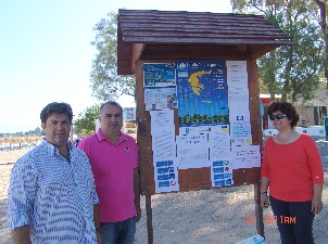 Όλα έτοιμα στις Αλυκές για να υποδεχτούν τη γαλάζια σημαία