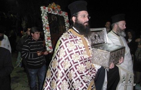 Γιόρτασαν τη μνήμη του Ευαγγελιστή Λουκά στη Θήβα