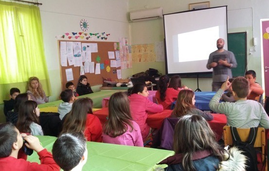 Έμαθαν την ιστορία της γραφής με βιωματικό τρόπο στους Καθενούς