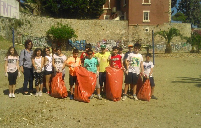Καθάρισαν την Σουβάλα μαθητές του 4ου Δημοτικού Σχολείου Χαλκίδας