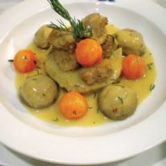 Αρνάκι με αγκινάρες