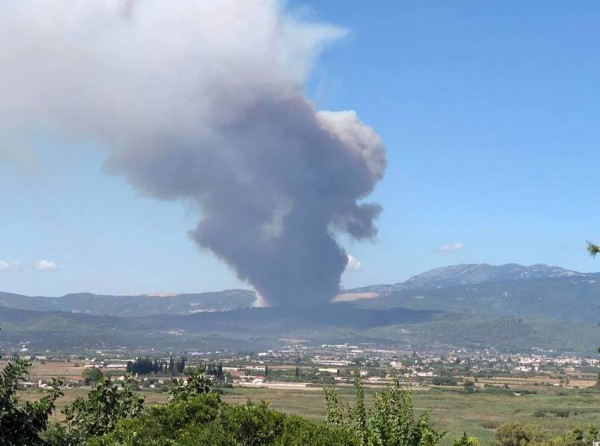ΠΥΡΚΑΓΙΑ ΚΟΝΤΟΔΕΣΠΟΤΙ: Διπλό το μέτωπο για Ψαχνά και Σταυρό- Τι προβλέπεται για τους ανέμους